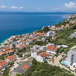 Seaview Elza With Heated Pool, Summer Kitchen, Gym, Seaviews Villa