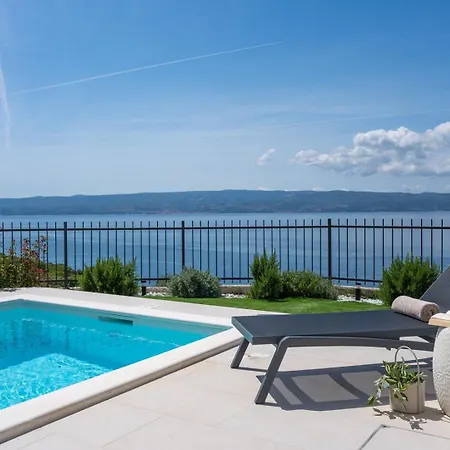 Seaview Elza With Heated Pool, Summer Kitchen, Gym, Seaviews Βίλα