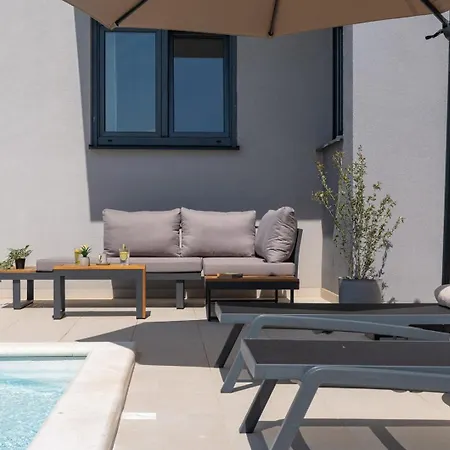 Βίλα Seaview Elza With Heated Pool, Summer Kitchen, Gym, Seaviews *