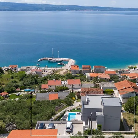 Villa Seaview Elza With Heated Pool, Summer Kitchen, Gym, Seaviews